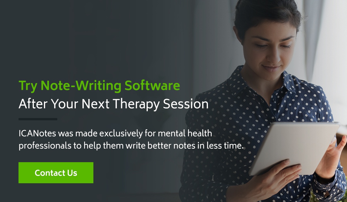 Try Note-Writing Software After Your Next Therapy Session