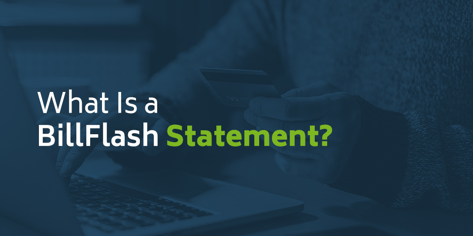 what is a billflash statement