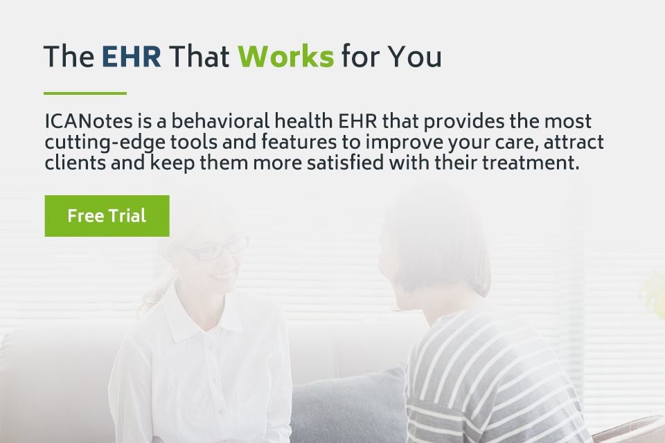 ICANotes Behavioral Health EHR