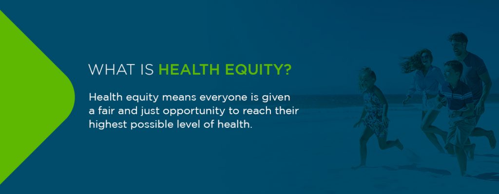 What is health equity