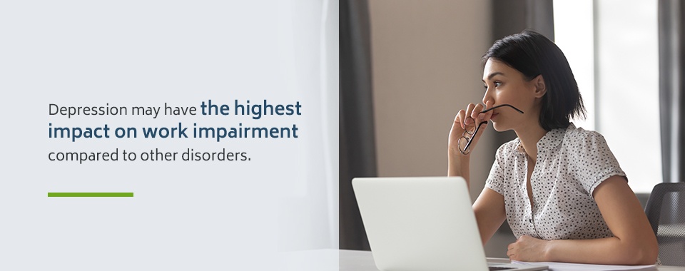 Depression Impact on Work Impairment