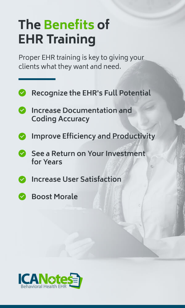 Benefits of EHR Training