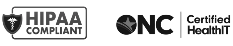 ICANotes is an ONC Cures Certified EHR system that is also HIPAA compliant.